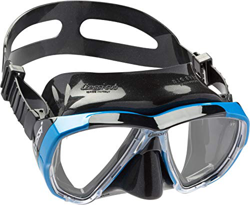 Cressi Big Eyes Mask, Maschera Subacquea con Vetri Temperati/Separati di Grande Affidabilità e Tradizione, Multicolore (Nero/Blu) características