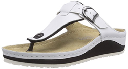 Berkemann Mila, Ciabatte Donna, Weiß 100, 37.5 EU en oferta