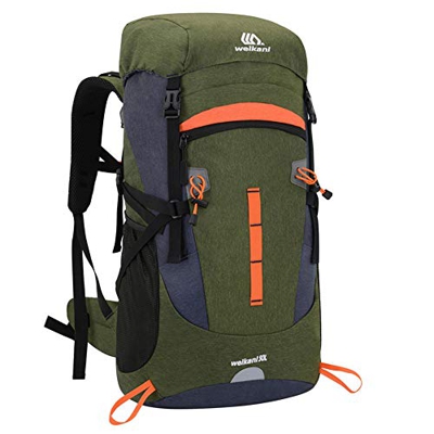 Sipobuy 50L Zaino Trekking Sacchetto Di Arrampicata, Impermeabile Leggero Trekking Campeggio Zaino, Sacchetto Di Spalla Zainetto Borsa Di Viaggio Este