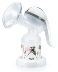 NUK Jolie Tiralatte Manuale Compatto con Morbido Cuscinetto Stimolante, Silicone Senza BPA precio