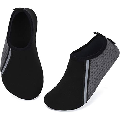 katliu Bambini Scarpe da Immersione Ragazze Ragazzi Scarpette da Surf da Scoglio Water Shoes per Piscina Nuoto Spiaggia Canottaggio Vela Aqua Cycling 