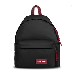 Eastpak Padded Pak'R Zaino, 40 Cm, 24 L, Nero (Blakout Strip Red) características