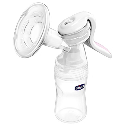 Chicco 00005740100000 Pompa manuale del seno compreso bambino bottiglie benessere e tettarella in silicone