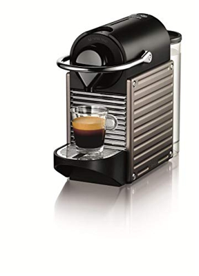 Nespresso Pixie XN3005 macchina per caffè espresso di Krups, colore Electric Titan