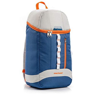 Zaino Termico per PIC nic Viaggio Campeggio Barbecue all'Aperto Eventi - Zaino Isoterma 10 L o 20 L per Alimenti Mantenere Pranzo (10 L, Blu)