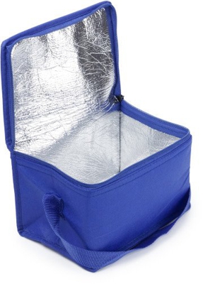 Piccola borsa frigo I-3656, colore blu, per 6 lattine