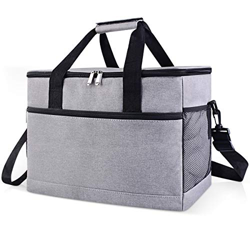 Furuix Cool Boxes for Food, Borsa Termica per Frigorifero Pieghevole da 33 Litri Borsa da Una Spalla, Borsa Portatile Grande per Picnic/Viaggi/Ufficio características