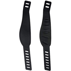 2 cinghie per pedali per cyclette, resistenti, regolabili, lunghezza universale, si adatta alla maggior parte dei pedali della bicicletta, per la casa características