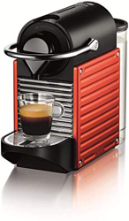 Krups XN3006 Nespresso Pixie - Macchina per caffè espresso, Rosso / Nero (Electric Red) en oferta
