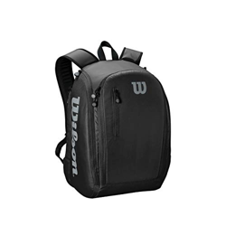 Wilson Tour Backpack, Zaino da Tennis Unisex-Adulto, Nero/Grigio, 2 Racchette en oferta