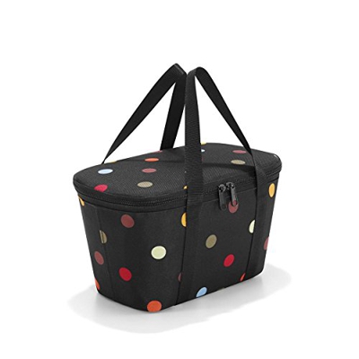Reisenthel Coolerbag XS Borsa termica da viaggio in poliestere, 27,5 x 15,5 x 12 cm, 4 l, pois, (UF7009)