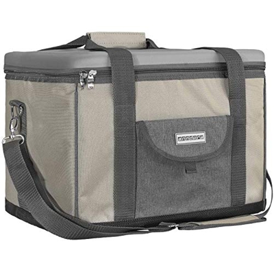 Anndora - Borsa termica XL, 40 litri, Xl Champagne Grigio (Beige) - TW-1886-258