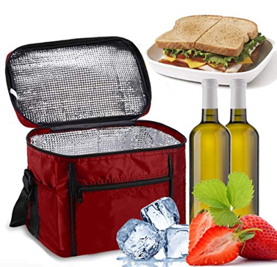 Sinwind Borsa Termica, Borsa Termica Porta Pranzo 10L Frigo Isoterma per Alimenti Mantenere Caldo o Freddo per PIC-nic/All'aperto/Barbecue/Campeggio/E