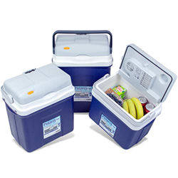 Noorsk - Frigorifero elettrico con connettore da 12 Volt, diverse dimensioni, per auto e campeggio, colore: grigio, 27 l características