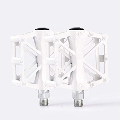 Mayco Bell - Pedali per mountain bike con pedali da strada, in lega di alluminio, 9/16, colore: Bianco