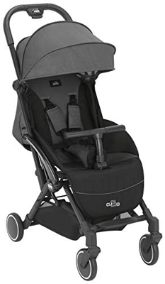 Cam il Mondo del Bambino Art830A Cubo Passeggino, 0-36 Mesi, Nero (125 Antracite)