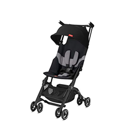 GB GOLD Pockit+ All Terrain Passeggino, Compatto, da 6 Mesi fino a 17 Kg, circa 4 Anni, Velvet Black precio