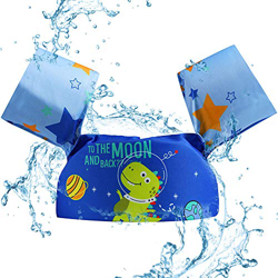 ZDTVU Gilet da Nuoto per Bambini,con Braccioli per Bambini E Supporto per Nuoto,Adatto a Ragazzi e Ragazze 2-6 Anni,Peso 10-30 kg 3-OneSize precio