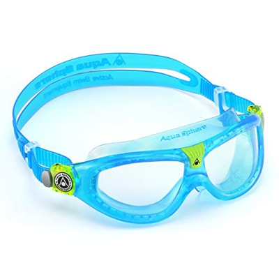 Aqua Sphere, Seal Kid 2 Unisex bimbi, Azzurro, S