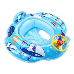 MINASAN - Salvagente gonfiabile per bambini, da 6 a 36 mesi Squalo piccolo. Taglia unica características