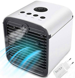 Air Portable Cooler - Condizionatore Portatile Silenzioso, 3-in-1 Mini Raffrescatore Evaporativo Umidificatore Purificatore D'aria, USB Cooler per Cas en oferta