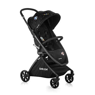 Be Cool Light Passeggino, da 0 a 15 Kg, Pieghevole Compatto, Sospensione a 4 Ruote, Capottina Parapioggia, Be Galaxy
