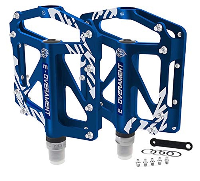 Pedali da Ciclismo Flat MTB, Bmx in Alluminio Ultra leggeri e Antiscivolo - Mountain Bike, Bicicletta da Strada e per Bicicletta Pieghevole – Extra to