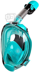 OUSPT Maschera da Snorkeling,Maschera Subacquea,Antiappannamento e Anti-Infiltrazioni,Tubo Respiratorio Pieghevole per Uomo Donna Adulti (Verde, L/XL) en oferta