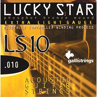 Galli LS10 LUCKY STAR Phosphor Bronze Wound, extra light