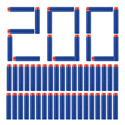 EXTSUD Dardi Proiettili per Pistola Nerf 200 Pezzi Munizioni a Freccette 7,2*1,2cm Colpi Nerf Proiettili in Schiuma Compatibili con Tutte Pistole Nerf en oferta