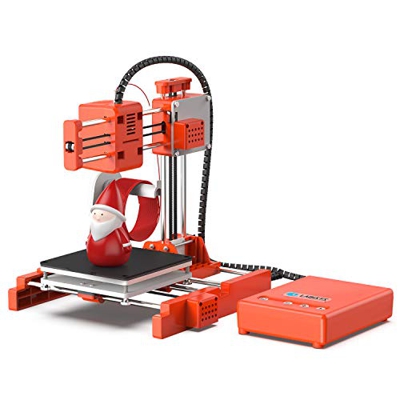 LABISTS X1 Stampante 3D, Mini e Portatile Stampante con Filamenti PLA 10m, Piastra di Costruzione Rimovibile, Stampa Online/Offline 3D Printer Dimensi