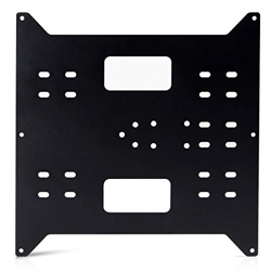 BCZAMD - Pannello riscaldante per stampante Mega i3 a Y, in alluminio anodizzato, con asse Y per duplicatore Mega i3 / Wanhao i3 / Maker Select, color en oferta