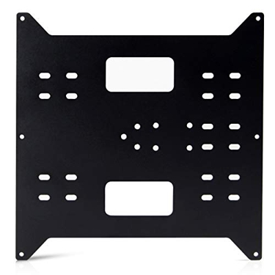 BCZAMD - Pannello riscaldante per stampante Mega i3 a Y, in alluminio anodizzato, con asse Y per duplicatore Mega i3 / Wanhao i3 / Maker Select, color
