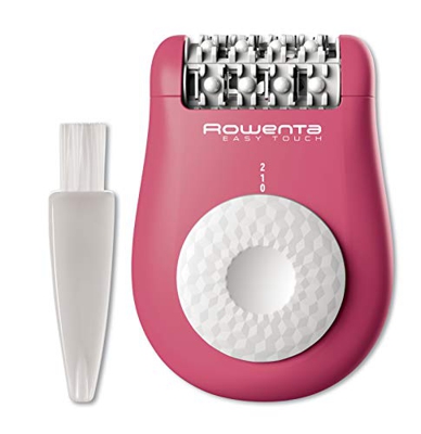 Rowenta Easy Touch EP1110F0 Epilatore Elettrico, Rosa/Bianco