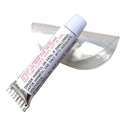 Domeilleur - Kit di riparazione in vinile per piscina, kit di riparazione per barche gonfiabili, materiale PVC, adesivo per materasso ad acqua, anello características