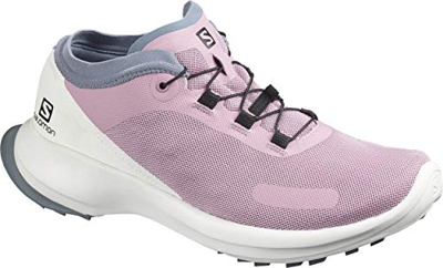 SALOMON Sense Feel W, Scarpe da Trail Running Donna, Viola (Mauve Shadows/White/Flint Stone), 42 EU