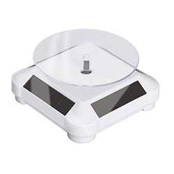 UniTak3D Giradischi Solare Supporto Rotante a 360 °, Solare o Batteria (non inclusa) Doppio Utilizzato per la Lampada Polimerizzante UV per Stampante  en oferta