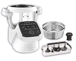 Moulinex HF80CB Companion XL, Robot da Cucina Multifunzione, 12 Programmi Automatici, 6 Accessori Dedicati, Capacità di 3L,1500 W, Bianco/Nero precio