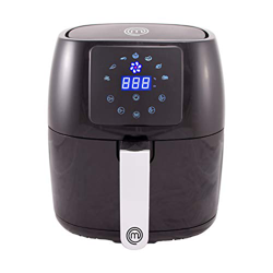 MasterChef 525527 Friggitrice ad Aria, Temperatura Regolabile (80°C-200 4,5 l Rimovibile, Rivestimento Antiaderente PTFE, Cestello Lavabile in lavasto características