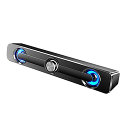 WUHUAROU Altoparlante per Computer con Cavo USB Potente Barra Altoparlante Subwoofer Stereo Altoparlante per Bassi Surround Sound Box per PC Laptop Ta precio