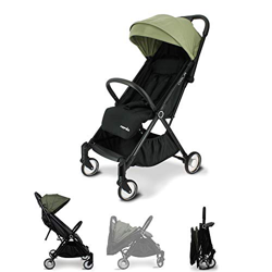 nania - Passeggino con citadina Orla con piegatura automatica a 1 mano, ultra compatto, utilizzabile dalla nascita fino a 15 kg (kaki) en oferta