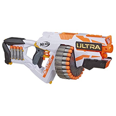 Hasbro Nerf Ultra One Blaster Motorizzato, Include 25 Dardi Nerf Ultra, Compatibile Soltanto con i Dardi Nerf Ultra