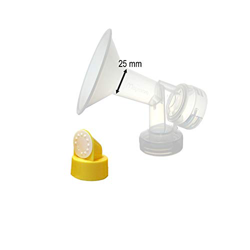 Coppa per il seno con valvola e membrana per tiralatte Medela. Prodotto da Maymom. en oferta