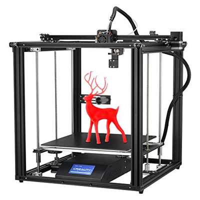 Stampante 3D ufficiale Creality Ender 5 Plus installata con BLtouch, touchscreen da 4,3 pollici, formato di stampa grande per 350x350x400mm