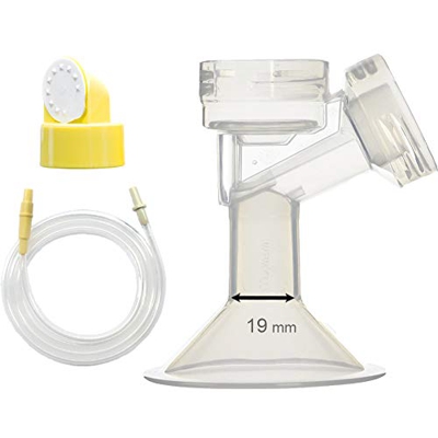 Kit tiralatte Maymom per tiralatte Swing Medela. per tiralatte Swing Medela. Ricambi: coppa per il seno PersonalFit Medela, valvola, membrana e tubici
