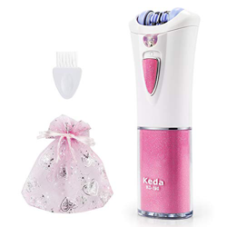 Epilatore Queenmew per depilazione a lunga durata, depilazione viso impeccabile per donne con luce LED, epilatori cordless, dispositivo di rimozione e precio