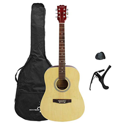 Rocket XF202AN XF serie Chitarra Acustica 4/4 Completa di Accessori en oferta