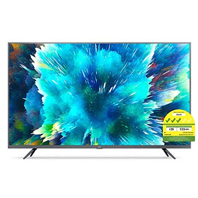 Xiaomi Mi Smart TV 4S 43" 4K LED, Tuner Triplo, Android TV 9.0, Telecomando con Microfono, Pulsante Video e Netflix