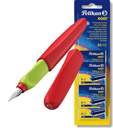 Pelikan – Penna stilografica Twist (universale per destra e sinistra mani), Rot, 1 precio
