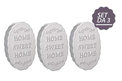 GIRM® ME33040 Set 3 Umidificatore termosifoni evaporatore"Home" in Ceramica cm10,5x3,5x16 Bianco características